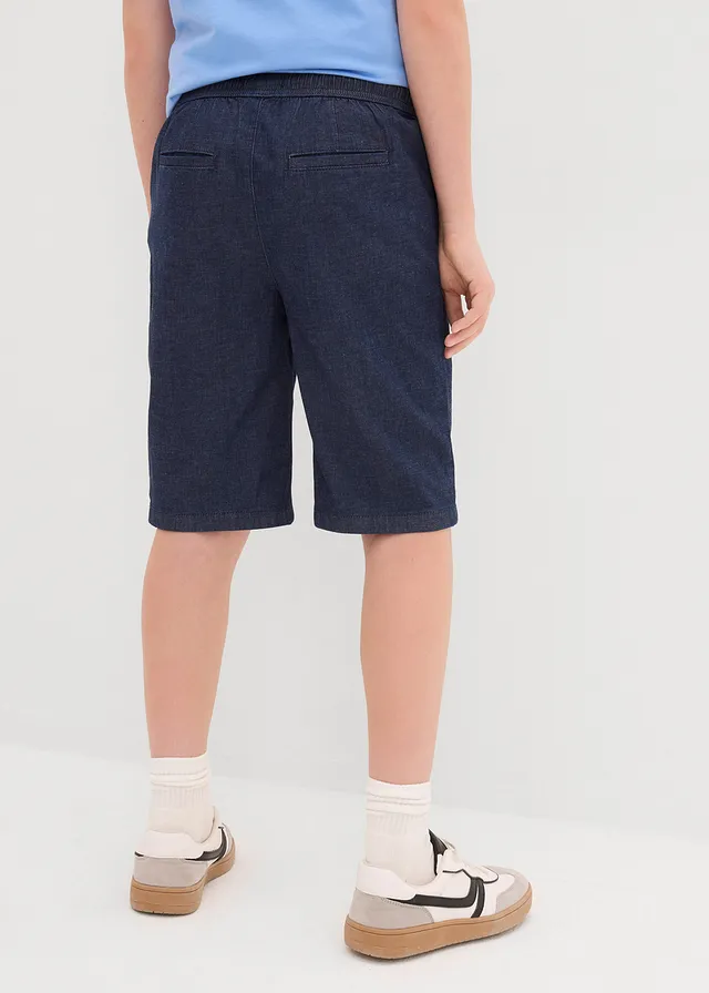 Instap jeans short, regular fit • nachtblauw denim • product-page.page-title-suffix