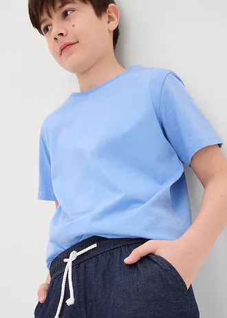 Strečové džínové šortky bez zapínání, Regular Fit • nočně modrý denim • bonprix obchod