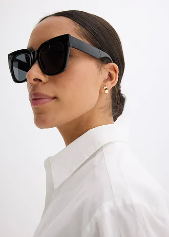 Overhemdblouse van katoen • wit • bonprix online shop