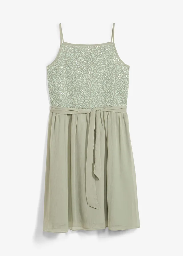 Rochie din șifon cu paiete