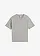 T-shirt oversize en coton épais, Couleur: gris clair chiné chiné