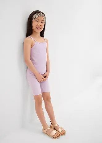 Colanți scurți din amestec elastic cu bumbac (set/3 buc.) • galben-lămâie deschis+liliachiu pastel+acvamarin • magazin bonprix