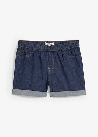 Džínové šortky, Mid Waist • nočně modrý denim • bonprix obchod