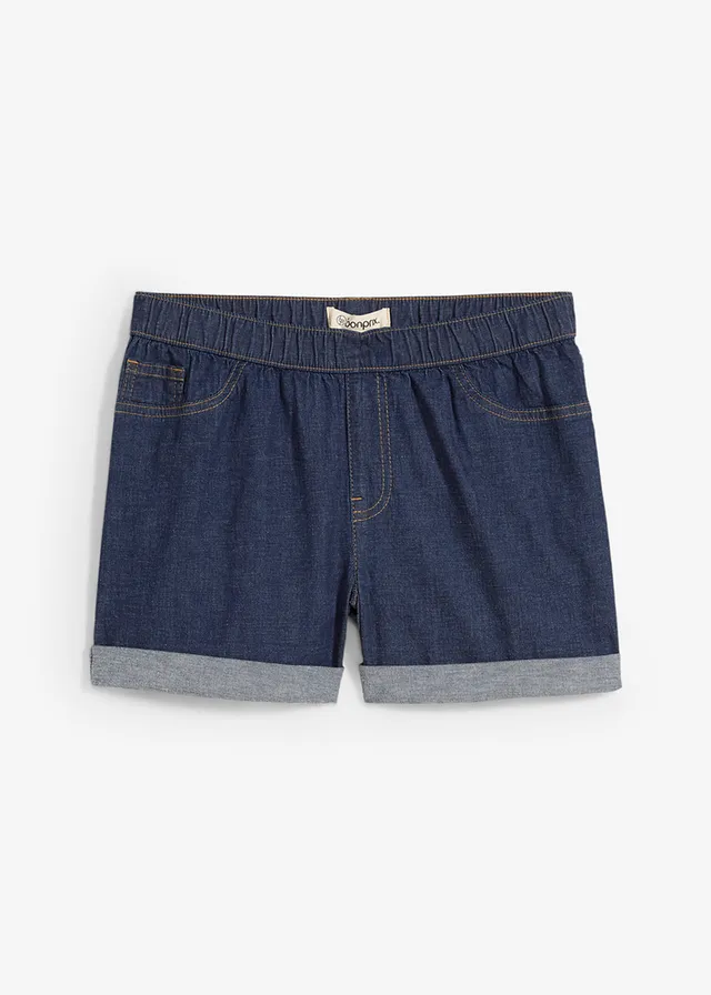 Pantaloni scurți de blugi Mid Waist
