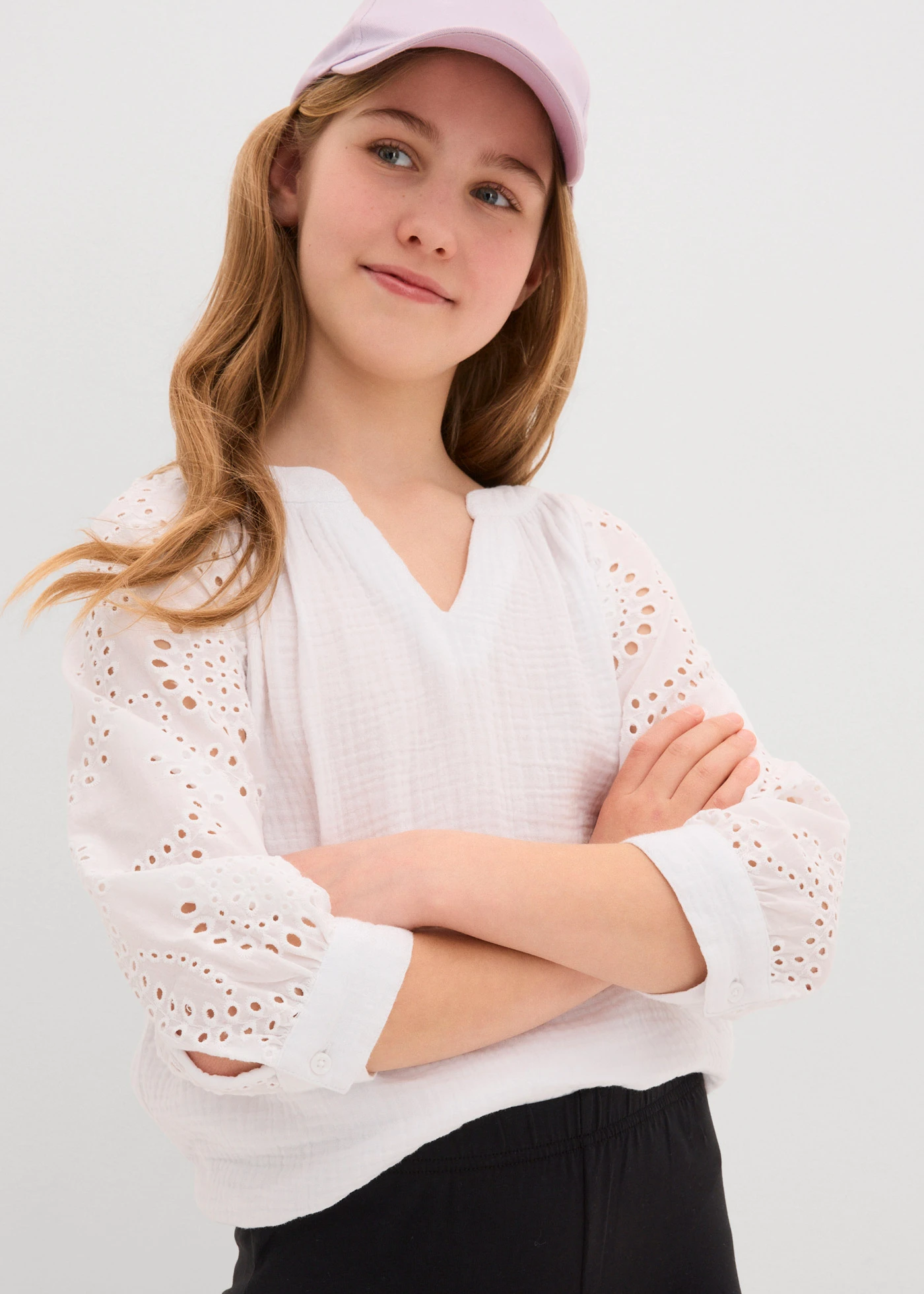 Biker short van een elastische katoenmix (set van 2) • zwart+zwart • bonprix online shop