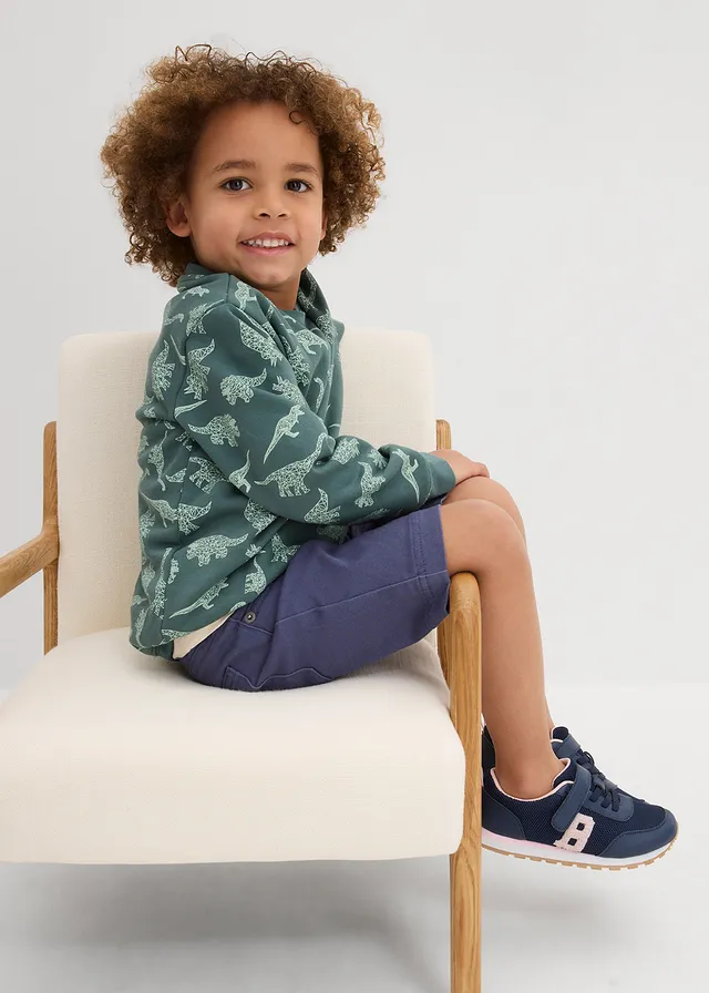 Regular fit stretch bermuda • indigo • product-page.page-title-suffix