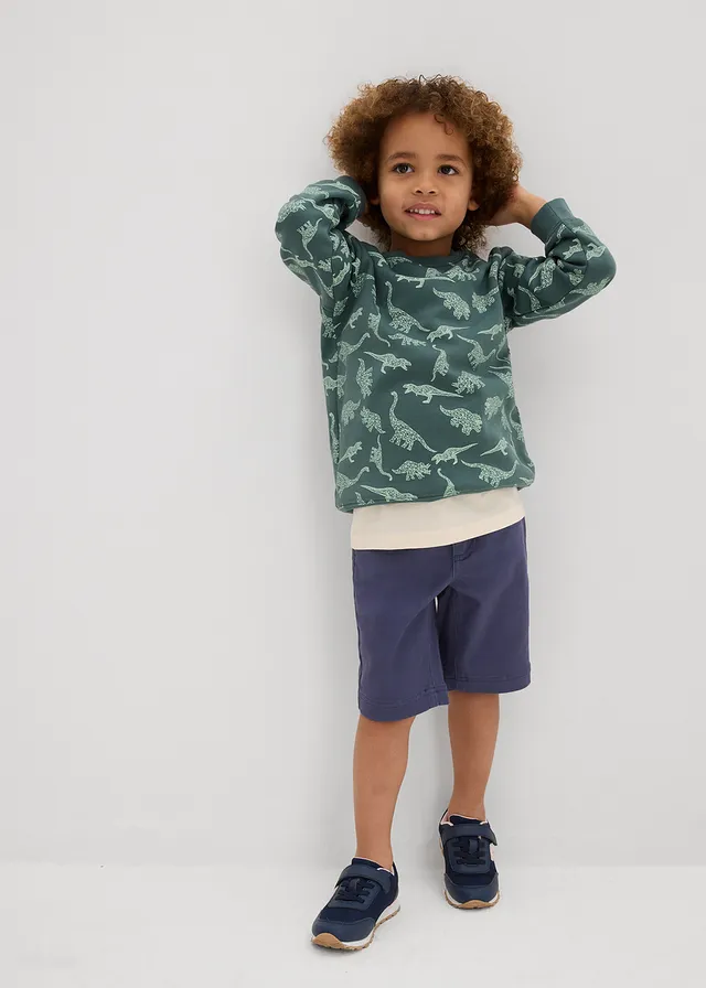 Regular fit stretch bermuda • indigo • product-page.page-title-suffix