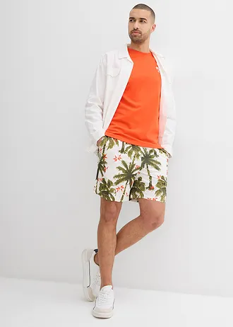 Mikina bez rukávů, z čisté bavlny • oranžová • bonprix obchod