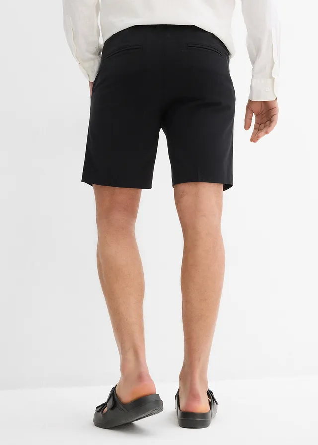 Elegantní šortky, Relaxed Fit, barva: černá