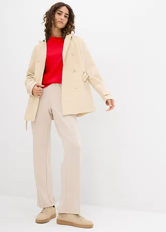 Tričko z těžké čisté organické bavlny • lávově červená • bonprix obchod