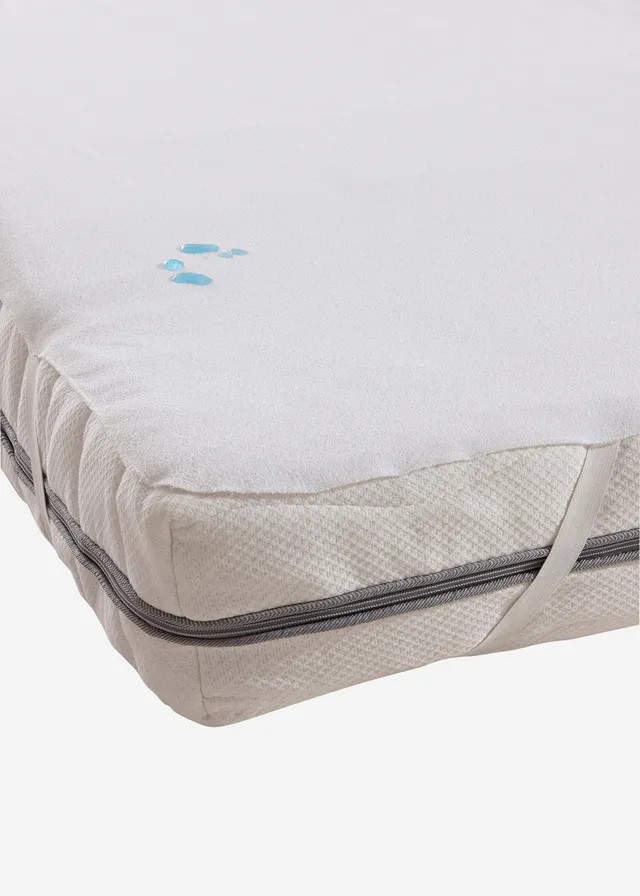 Frotté matrasbeschermer • wit • bonprix online shop
