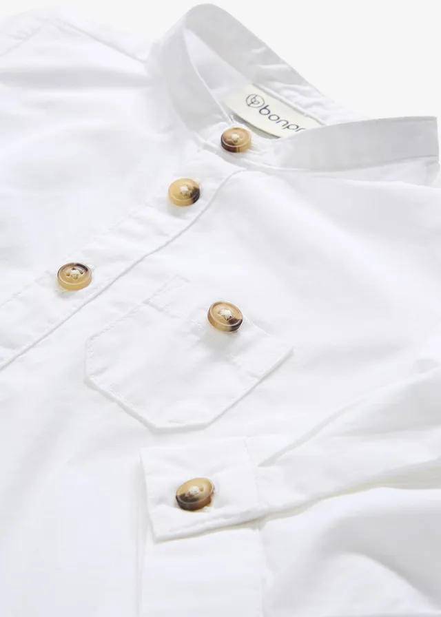 Body overhemd en chino (2-dlg. set) van puur katoen • wit+natuurbeige • product-page.page-title-suffix