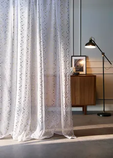 Voilage • blanc-doré • Boutique bonprix