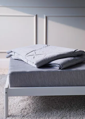 Chladivé napínací prostěradlo • šedá • bonprix obchod