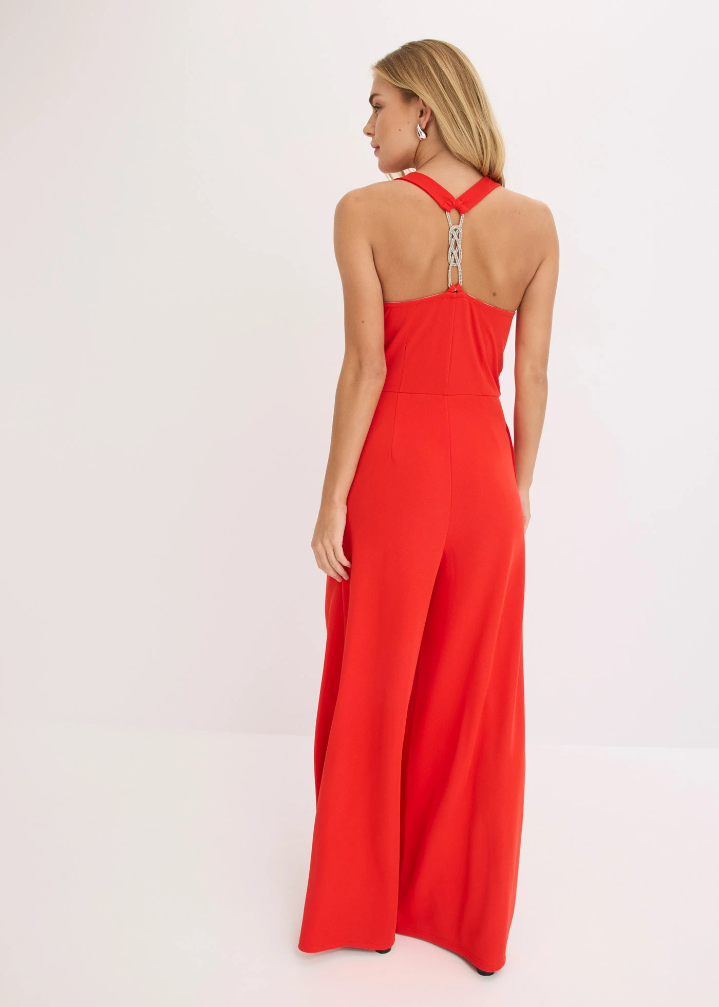 Overal s výstřihem zvaným voda • jahodová • bonprix obchod