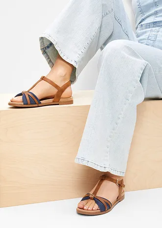 Comfort sandalen van s.Oliver • blauw denim • bonprix online shop