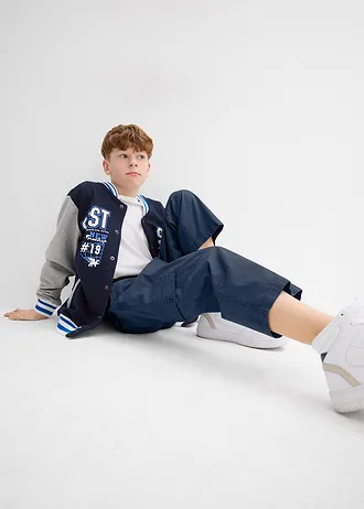 Pantalon 3/4 garçon, Loose Fit • bleu foncé • Boutique bonprix