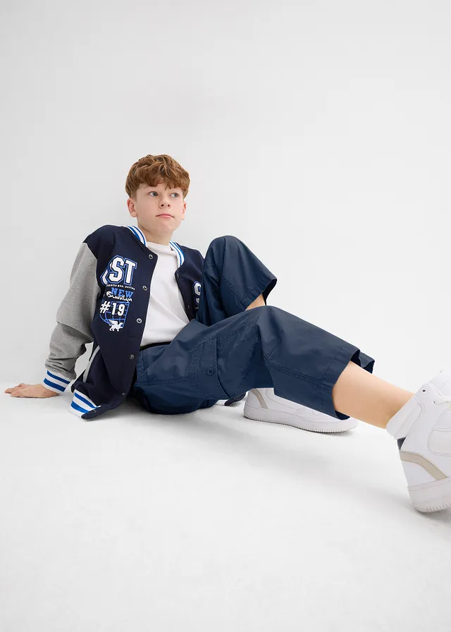 Jongens 3/4 broek, loose fit • donkerblauw • product-page.page-title-suffix