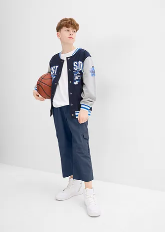 Pantalon 3/4 garçon, Loose Fit • bleu foncé • Boutique bonprix