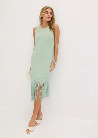 Jersey jurk • lichtrietgroen • bonprix online shop