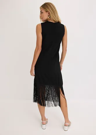 Jersey jurk • zwart • bonprix online shop