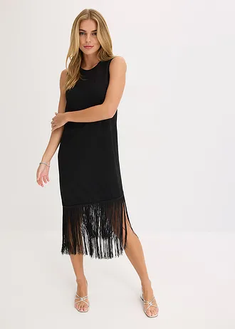 Jersey jurk • zwart • bonprix online shop