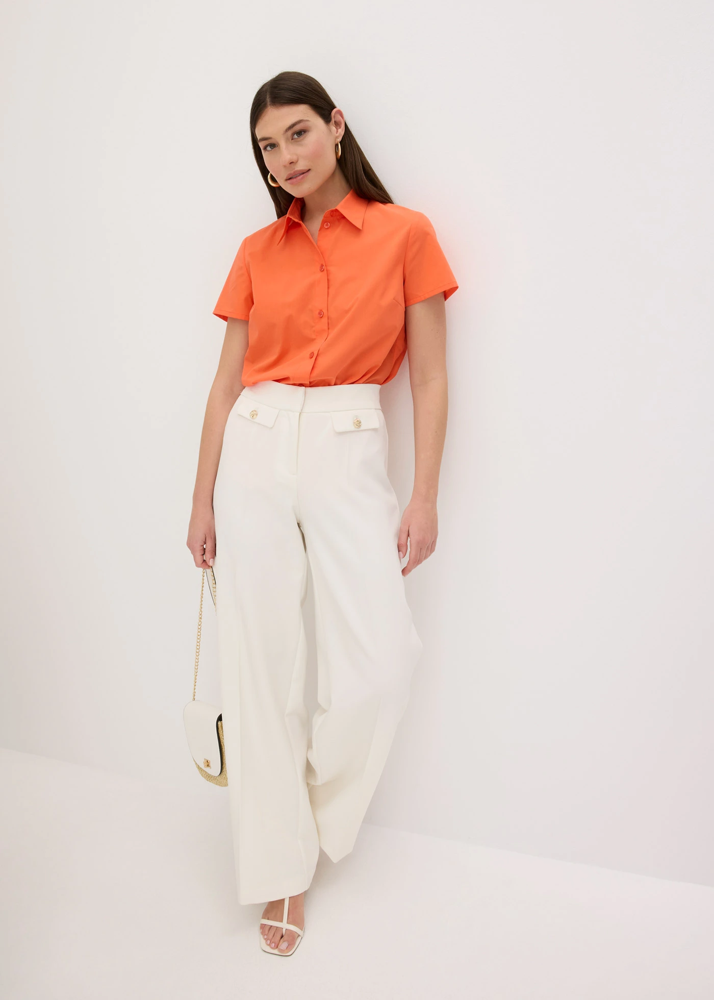 Popeline blouse met korte mouwen • pinklady • bonprix online shop