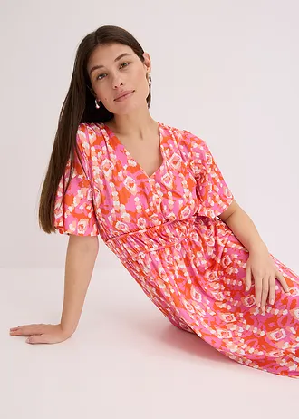 Rochie maxi • roz viu • magazin bonprix