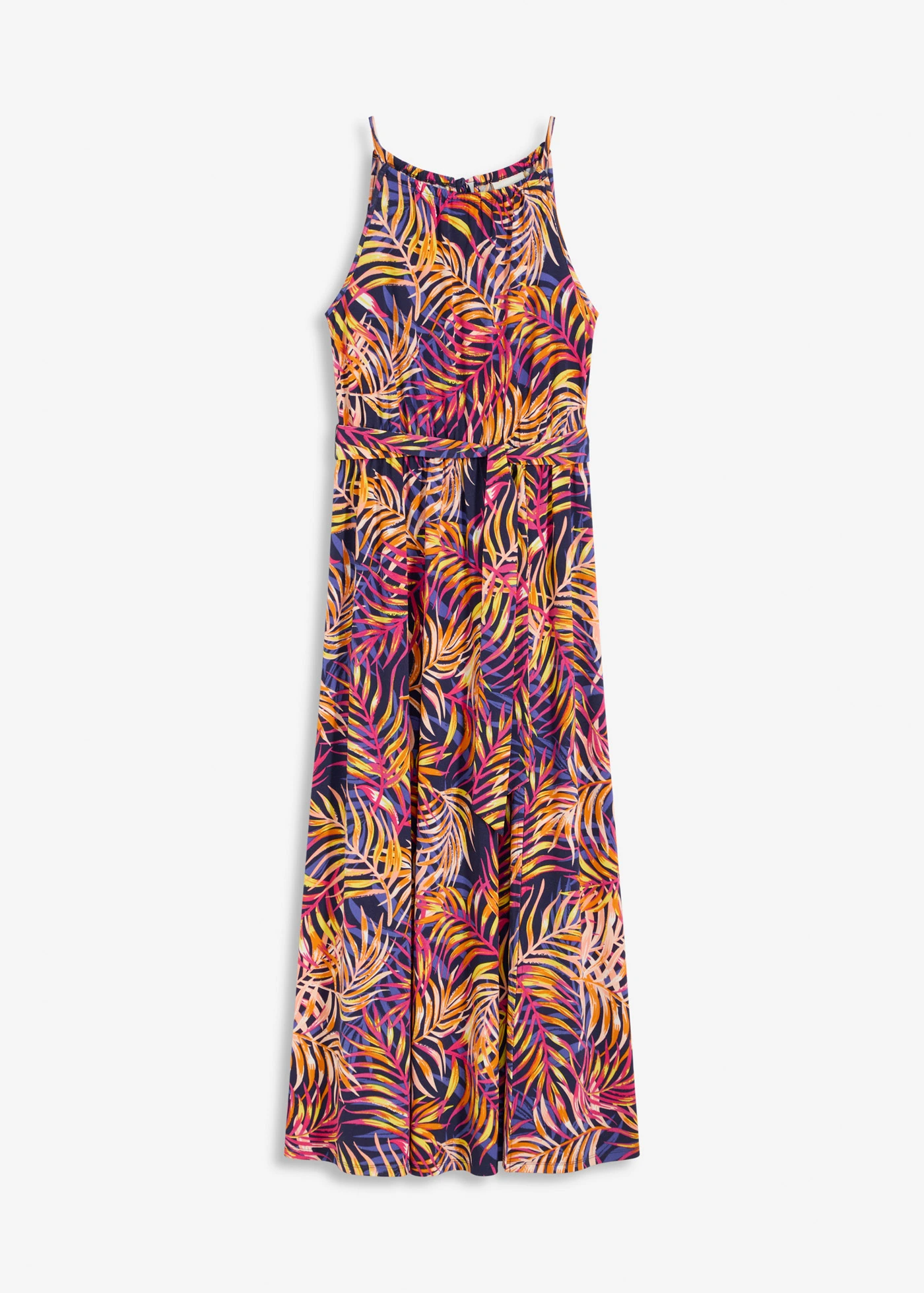 Robe imprimée en jersey • bleu floral • Boutique bonprix