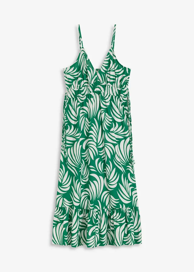 Rochie cu bretele cu imprimeu