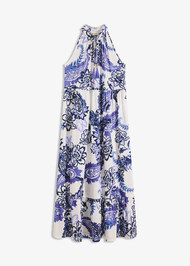 Rochie din jerse cu imprimeu