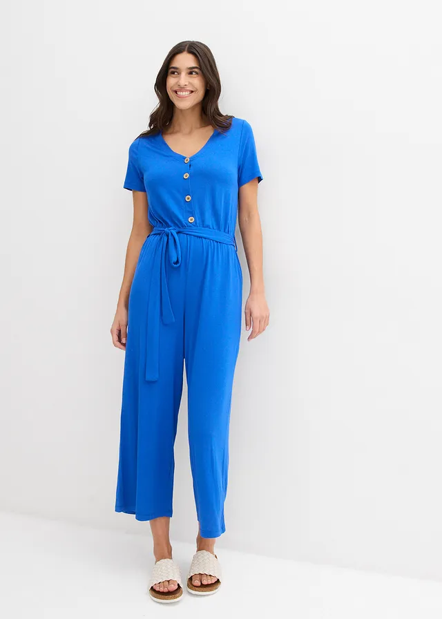 Combinaison en jersey de viscose mélangée • bleu arctique • product-page.page-title-suffix