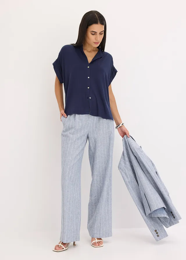 Chemisier doux en jersey viscose
