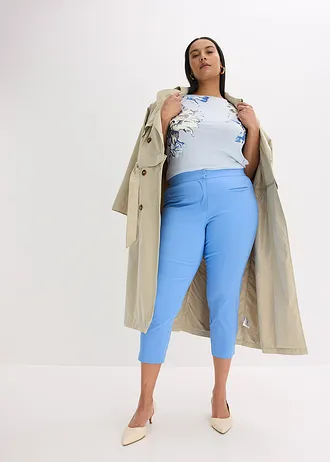 7/8 broek, Kleur: middenblauw