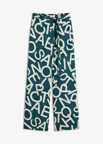 Marlene kalhoty s páskem na zavazování