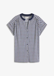 Bluză tricot cu imprimeu