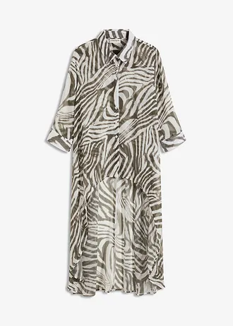 Lange chiffon blouse