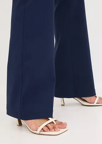 Strečové kalhoty, Bootcut • tmavě modrá • bonprix obchod
