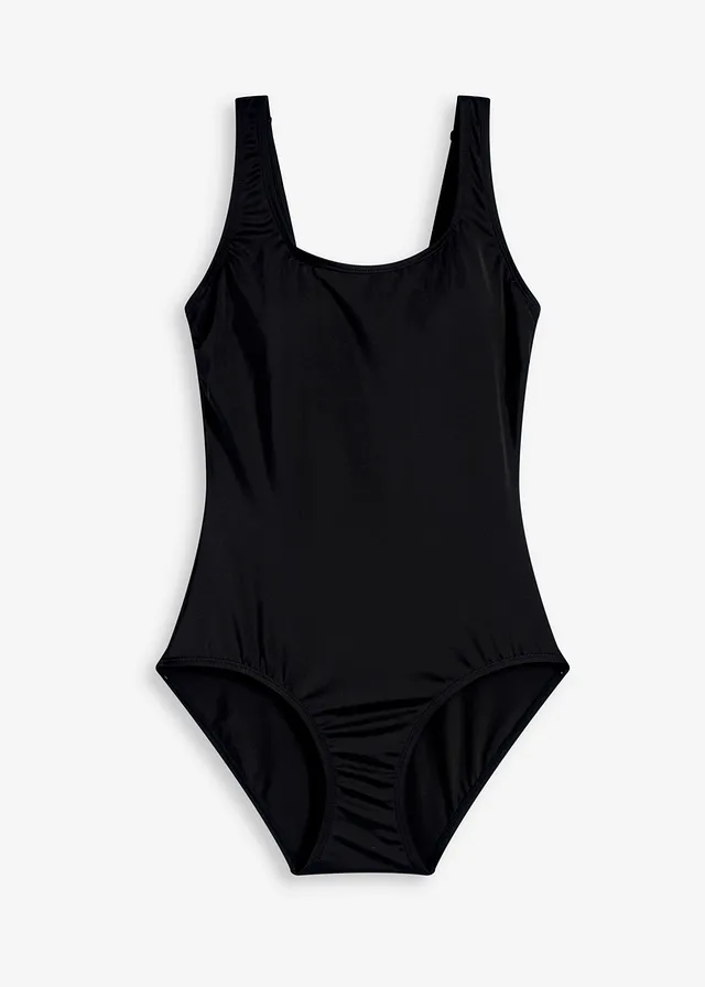 Costum de baie cu decolteu înalt la spate