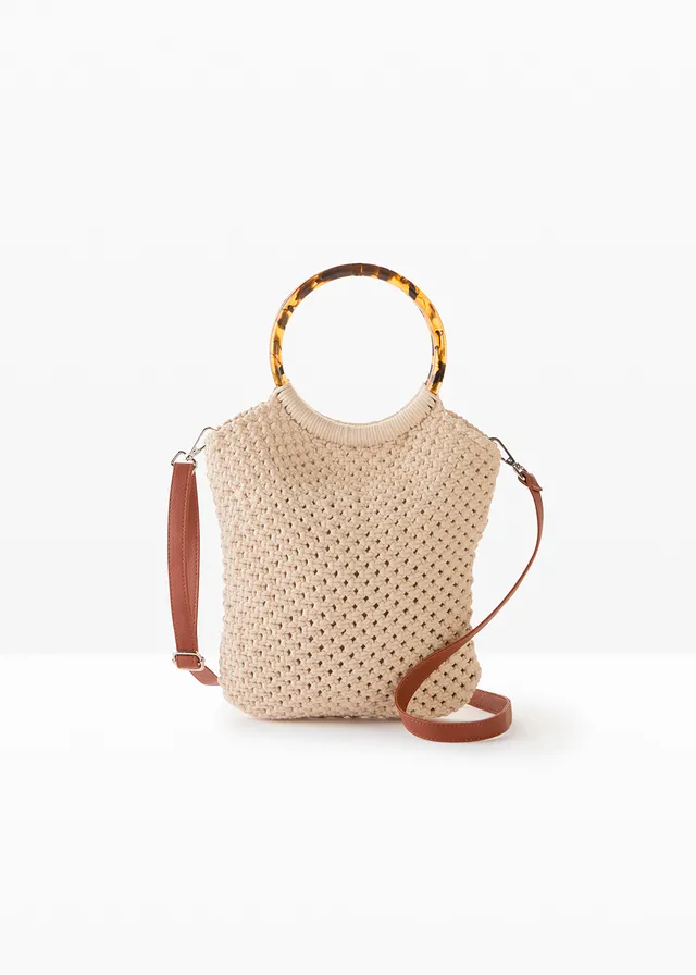 Geantă shopper din macrame