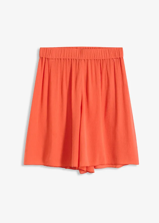 Pantaloni scurți de plajă din viscoză fluidă