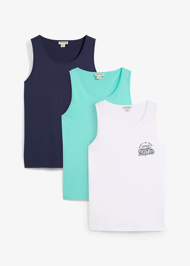 Tanktop (set van 3)
