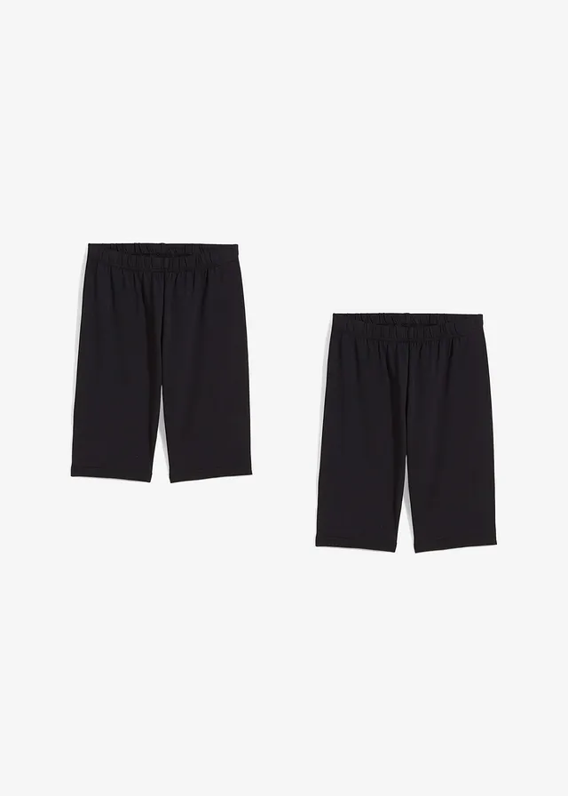 Lot de 2 cyclistes en coton extensible • noir + noir • product-page.page-title-suffix