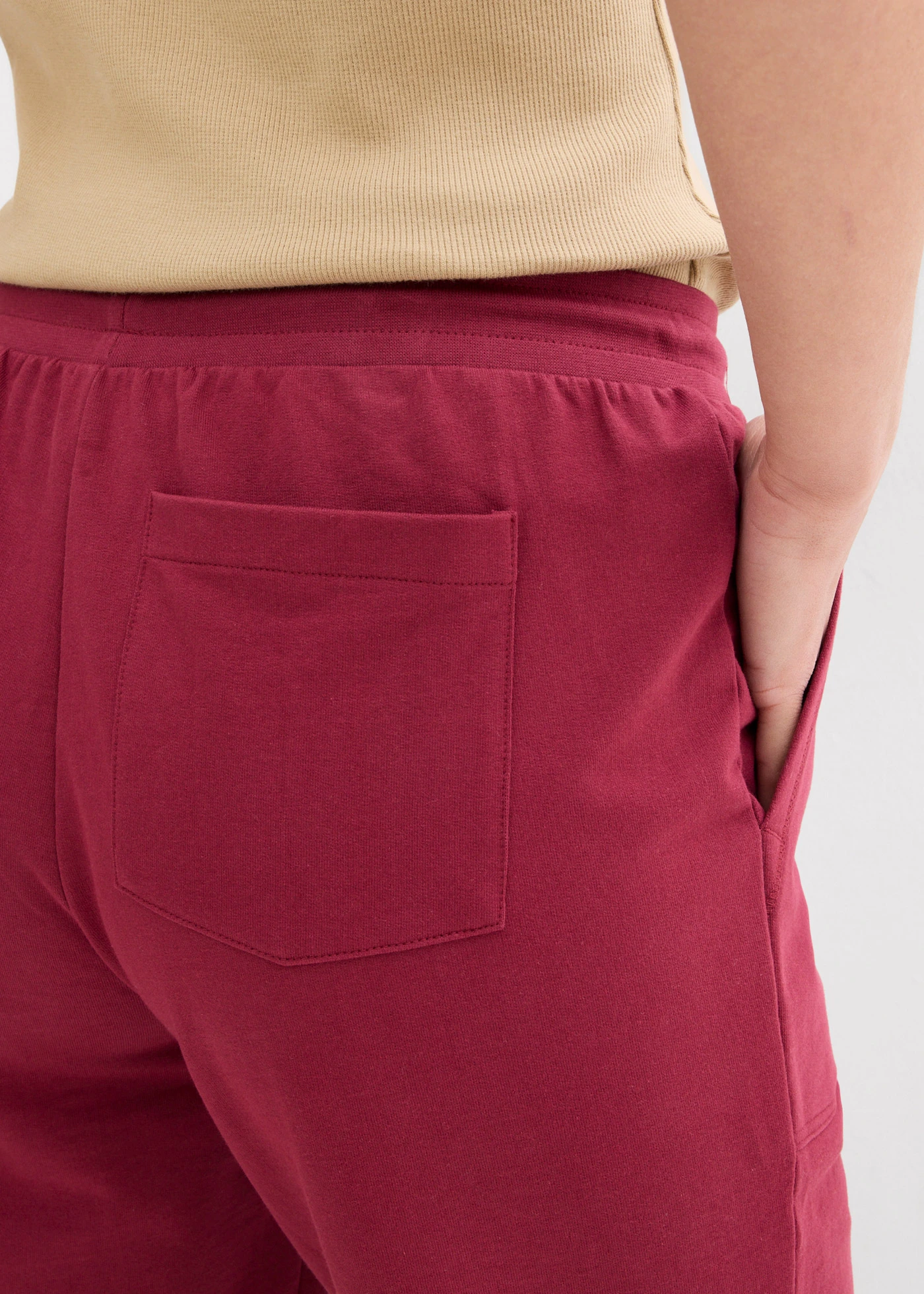 Bermuda en molleton 100% coton • rhododendron • Boutique bonprix