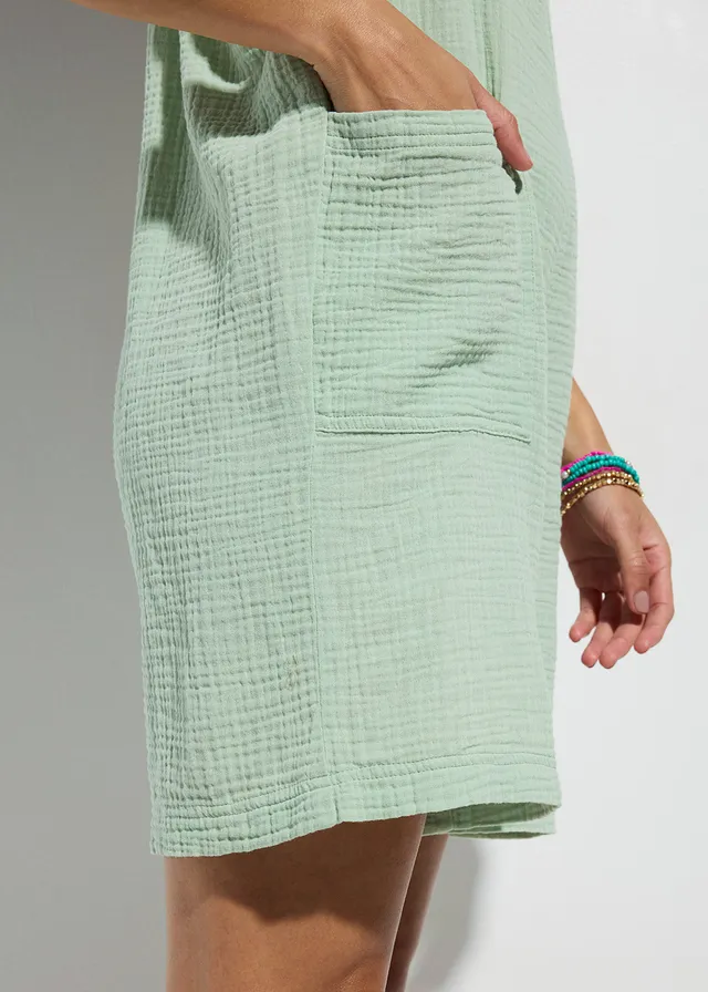 Strand jumpsuit van luchtige mousseline • lichtrietgroen • product-page.page-title-suffix