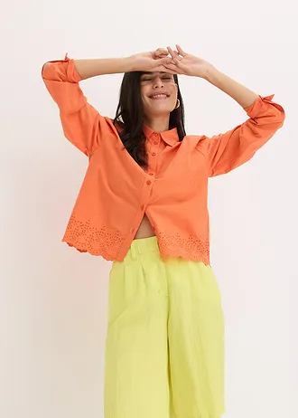 Bermuda doux en viscose mélangée • jaune citron • Boutique bonprix