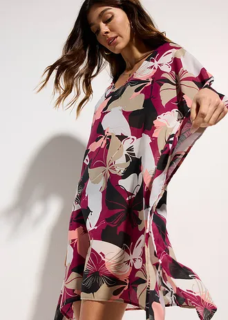 Oversize plážová tunika • ostružinová • bonprix obchod