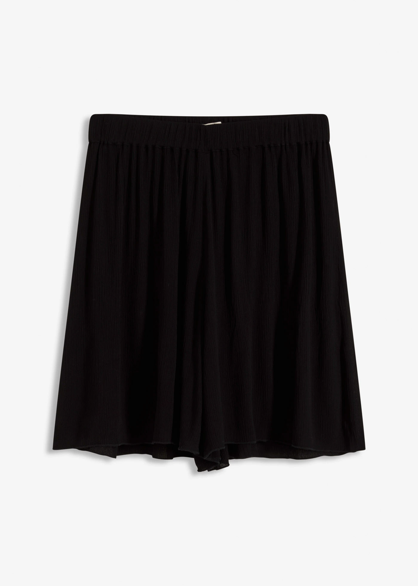 Plážové šortky ze splývavé viskózy • černá • bonprix obchod