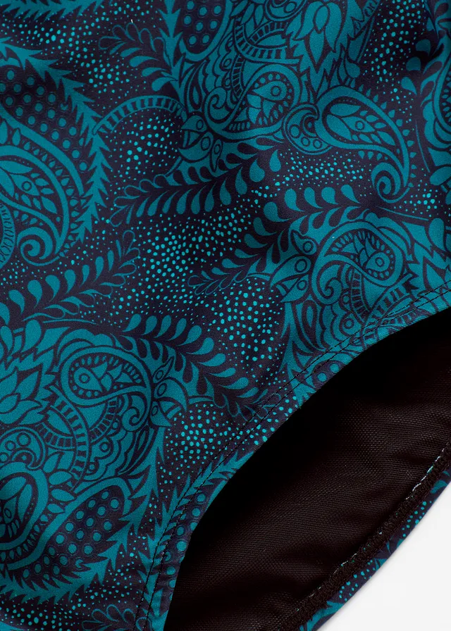 Maillot 1 pièce sculptant, maintien modéré • bleu foncé • product-page.page-title-suffix