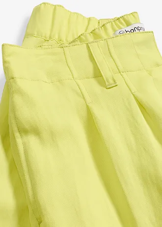 Bermuda doux en viscose mélangée • jaune citron • Boutique bonprix